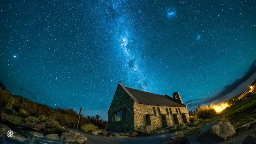 The sky full of stars in New Zealand