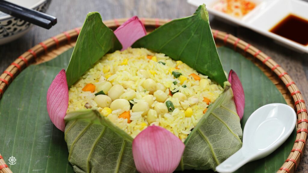 Vietnamese lotus rice