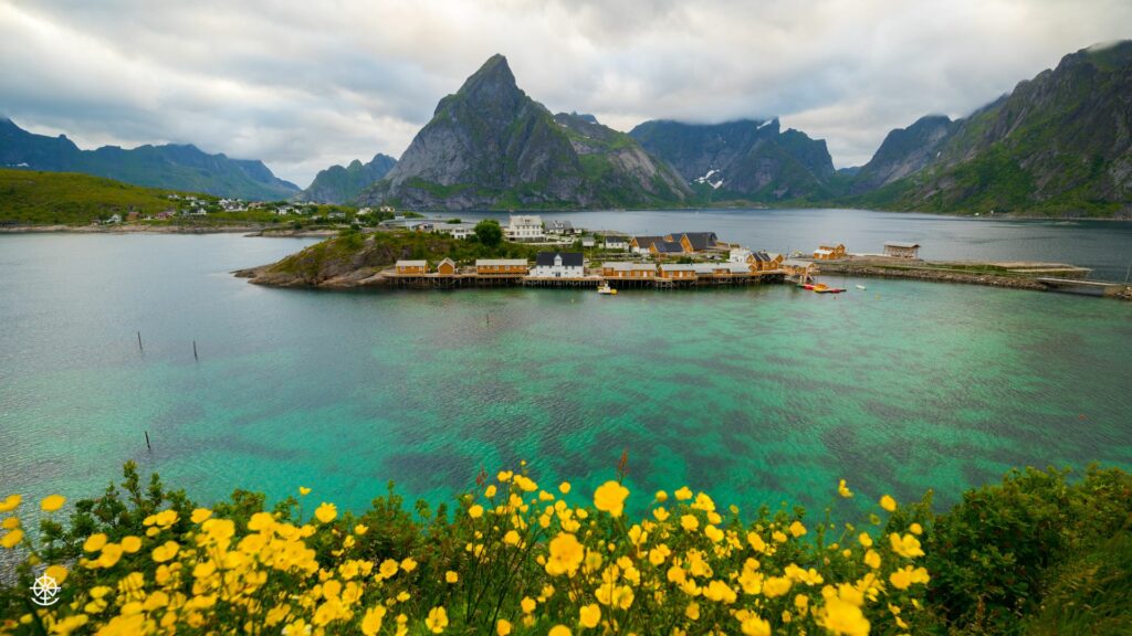 Lofoten, Norway. A peaceful place with distinctive scenery