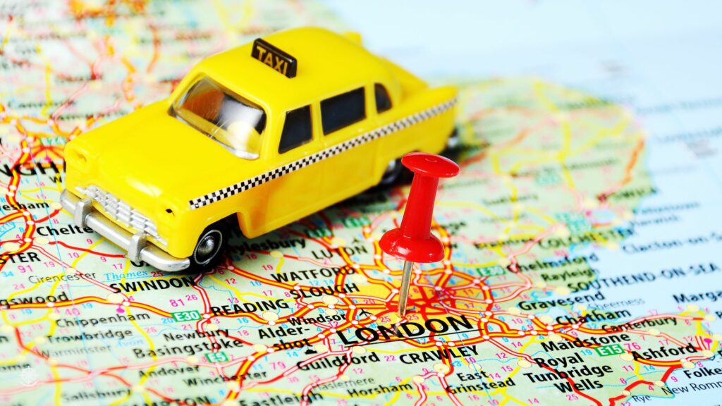 Taxi drivers in London face daily challenges finding the most efficient routes.