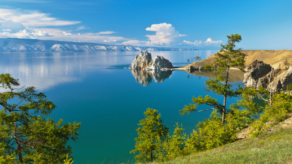 Lake Baikal, the world's most voluminous freshwater lake