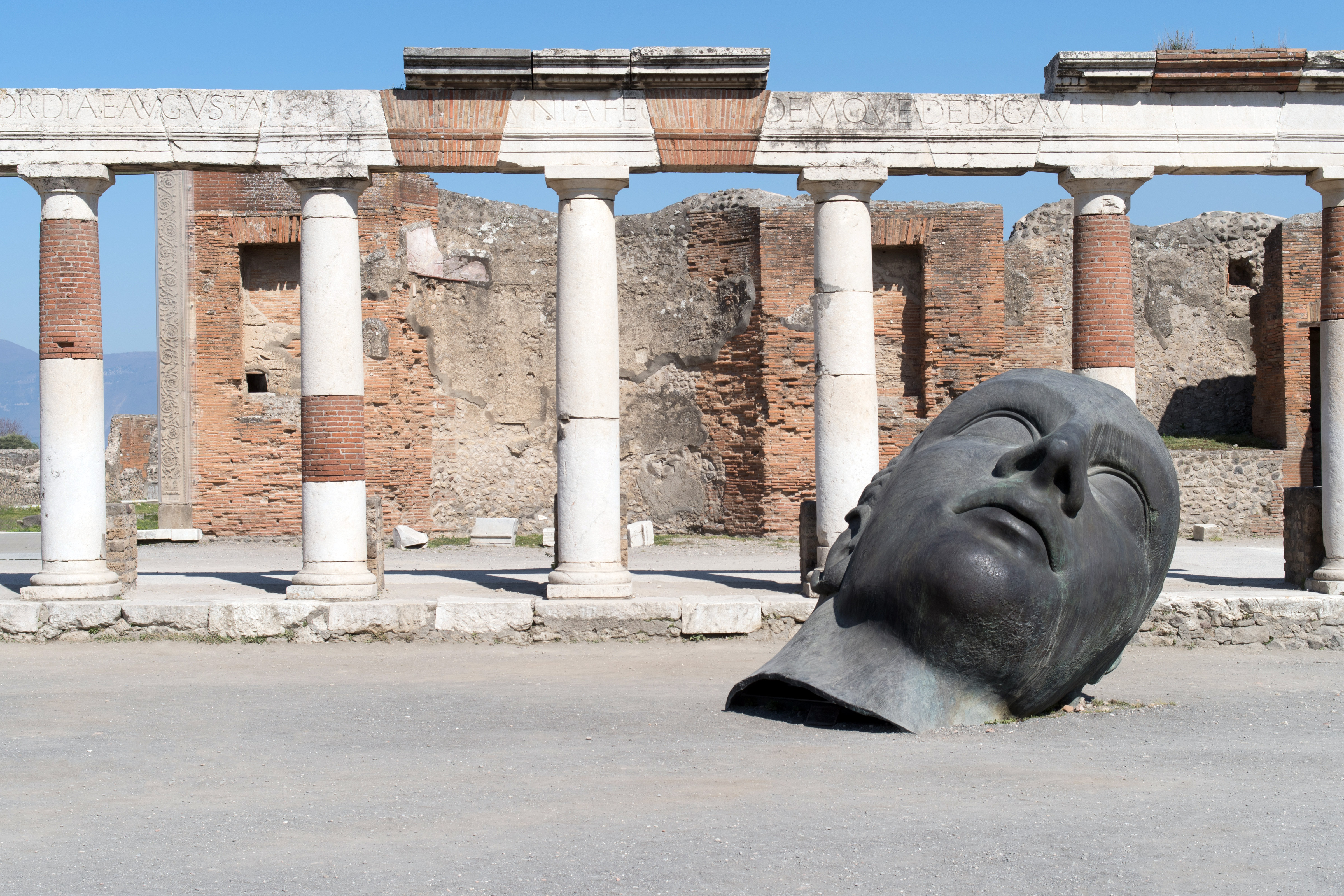 The Pompeii ruins, a UNESCO World Heritage Site