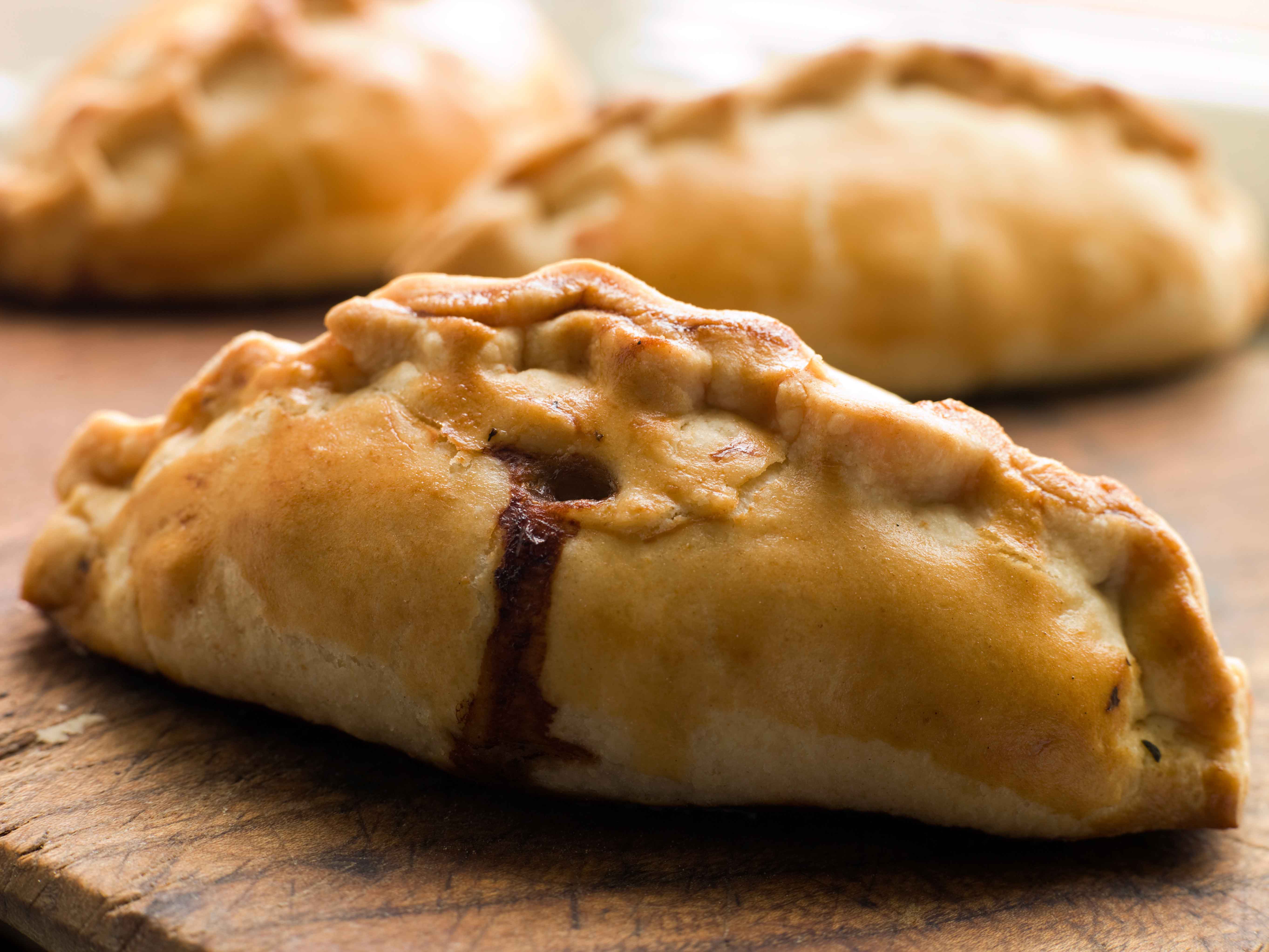 A traditional Cornish Pasty